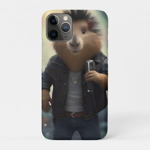 Capa Para iPhone 11 Pro "Capivara Mohawk: Agitando o Rio!"