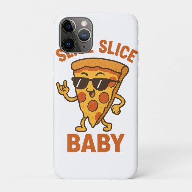 Capa Para iPhone 11 Pro Cartografia de Comida engraçada (Verso)
