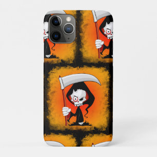 Capa Para iPhone 11 Pro Cartoon Grim Reaper