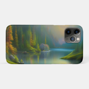 Capa Para iPhone 11 Pro Casa doce na floresta