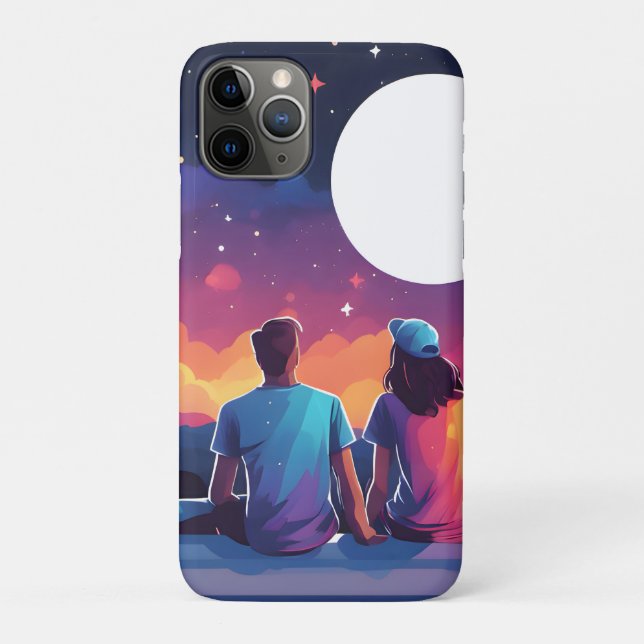 Capa Para iPhone 11 Pro Casal (Verso)