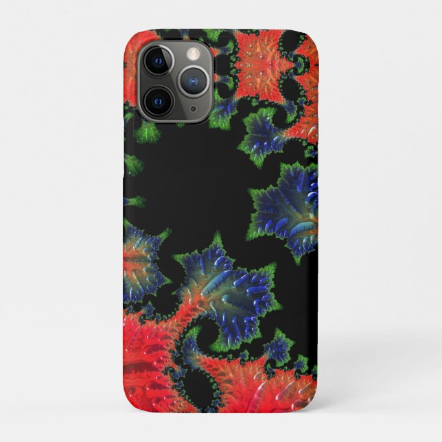 Capa Para iPhone 11 Pro Caso de iPhone/iPad do Jardim Mandelbrot (Verso)