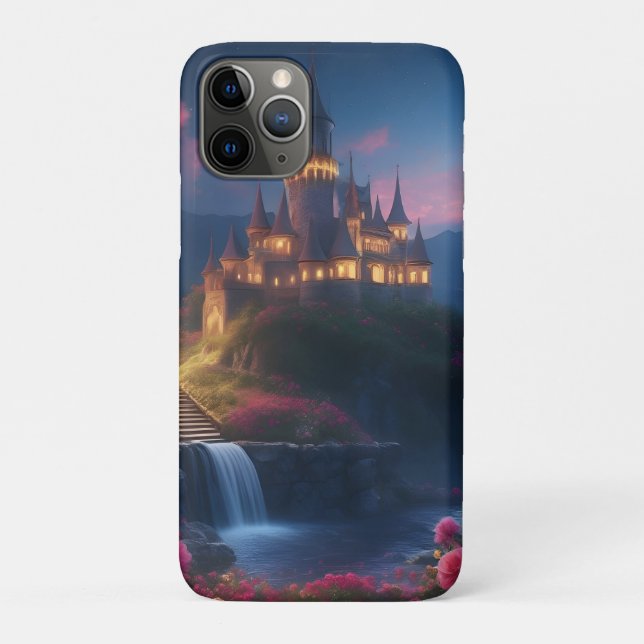 Capa Para iPhone 11 Pro Castelo Quatro da Midnight de Montanha (Verso)