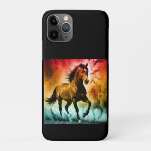 Capa Para iPhone 11 Pro Cavalo correndo