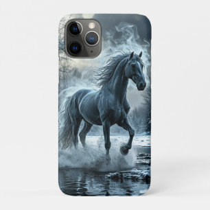 Capa Para iPhone 11 Pro Cavalo Etéreo Magnífico Galopando