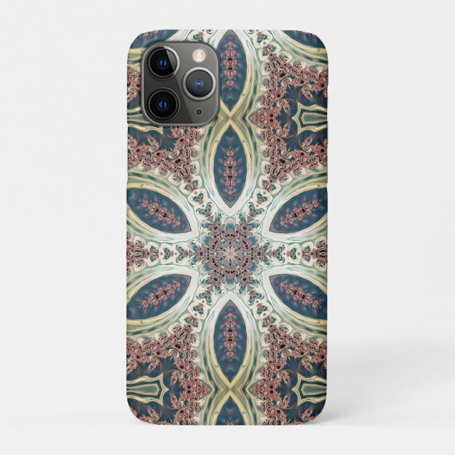 Capa Para iPhone 11 Pro Celestial Petals of Infinity (Verso)