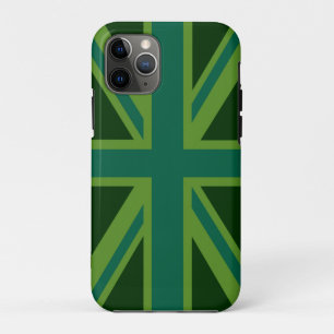 Capa Para iPhone 11 Pro Cerceta vibrante Union Jack