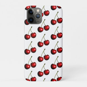 Capa Para iPhone 11 Pro Cerejas frescas Red Sweet