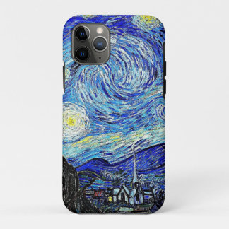 Capa Para iPhone 11 Pro Céu Vintage Noturno Céu Estrelado