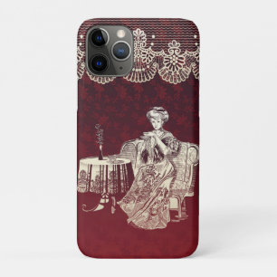 Capa Para iPhone 11 Pro chá de senhorita
