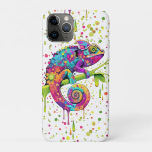 Capa Para iPhone 11 Pro Chameleon Paint mantém estilo aquarela