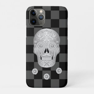 Capa Para iPhone 11 Pro Chrome Calavera Watch
