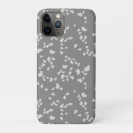 Capa Para iPhone 11 Pro Cinza terrazzo Mínimo moderno