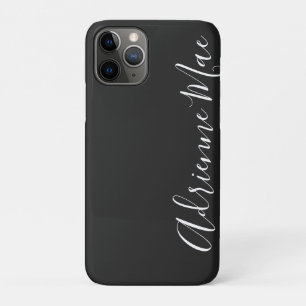 Capa Para iPhone 11 Pro Cinzas de carvão personalizado, de fácil tendên