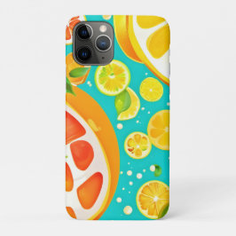 Capa Para iPhone 11 Pro Citrus Symphony: Uma Delícia Juicy