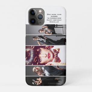 Capa Para iPhone 11 Pro Colagem de Fotografias de Glam Moderno