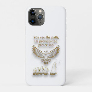 Capa Para iPhone 11 Pro Coleção de Roupas Espirituais Visão Divina