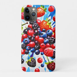 Capa Para iPhone 11 Pro Colorida Berry Fiesta Design