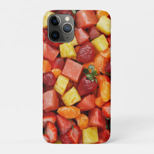 Capa Para iPhone 11 Pro Colorida Fruta Tropical Medley Close-up
