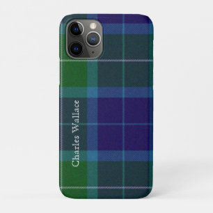 Capa Para iPhone 11 Pro Colorida Xadrez Wallace Tartan 