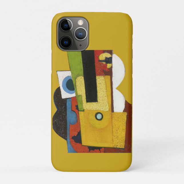 Capa Para iPhone 11 Pro Composição com guitarra Amadeo de Souza-Cardoso (Verso)