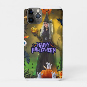 Capa Para iPhone 11 Pro Convite de aniversário de Halloween Espetacular