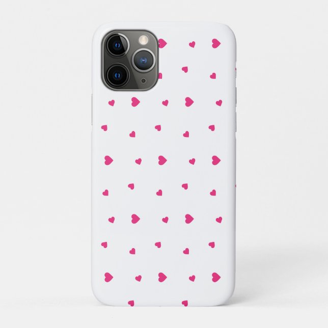 Capa Para iPhone 11 Pro coração (Verso)