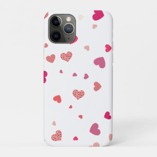 Capa Para iPhone 11 Pro Corações - amor