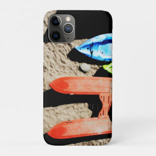 Capa Para iPhone 11 Pro cores e sombras na praia