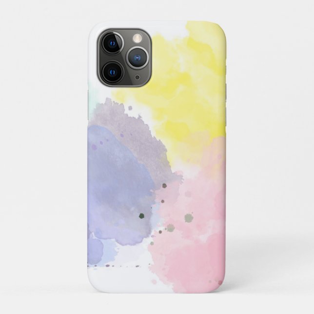 Capa Para iPhone 11 Pro Cores Lindas Com um Toque Suave   (Verso)