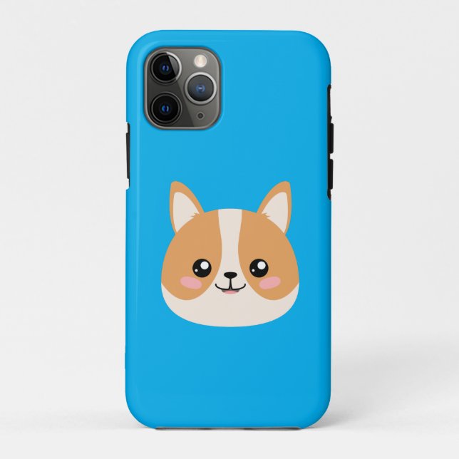 Capa Para iPhone 11 Pro Corgi (Verso)