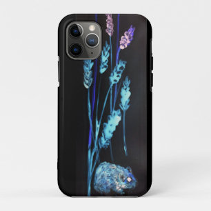 Capa Para iPhone 11 Pro Corno Colorido Meadow com um belo Hamster