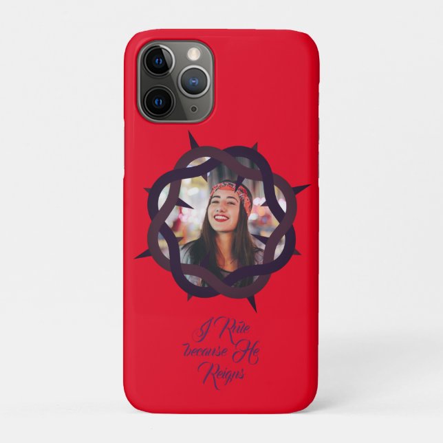 Capa Para iPhone 11 Pro Coroa de Thorns (Verso)
