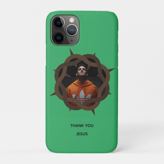 Capa Para iPhone 11 Pro Coroa de Thorns (Verso)