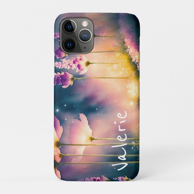 Capa Para iPhone 11 Pro Cosmos blossoms (Verso)