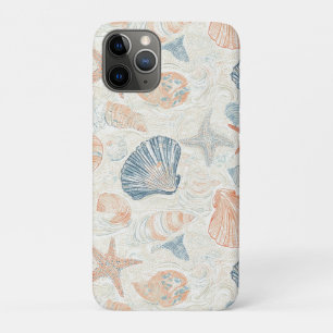 Capa Para iPhone 11 Pro Costeira russa - Conchas, Starfish, Recife (25)