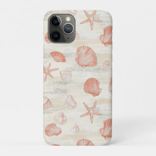 Capa Para iPhone 11 Pro Costeira russa - Conchas, Starfish, Recife (29)