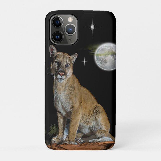 Capa Para iPhone 11 Pro Cougar (Verso)