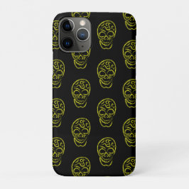 Capa Para iPhone 11 Pro Crânio de Halloween