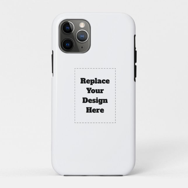 Capa Para iPhone 11 Pro Create Your Own white  (Verso)