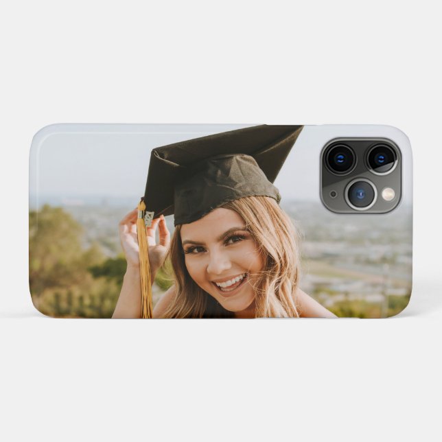 Capa Para iPhone 11 Pro Crie Sua Própria Foto Personalizada de Graduado (Verso (horizontal))