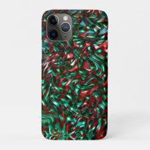 Curvas em camadas, verdes e ensopadas