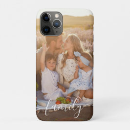 Capa Para iPhone 11 Pro Custom Family Photo - Personalized 