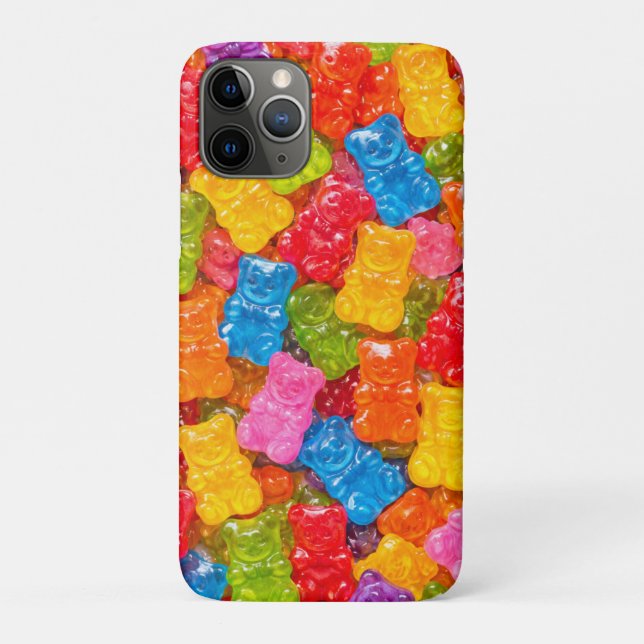 Capa Para iPhone 11 Pro Cute Gummy Bear iPhone Case  (Verso)