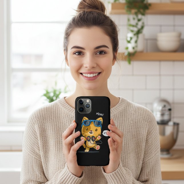 Capa Para iPhone 11 Pro Cute Kitten Kitty Cat funny  Pet Animal (Criador carregado)