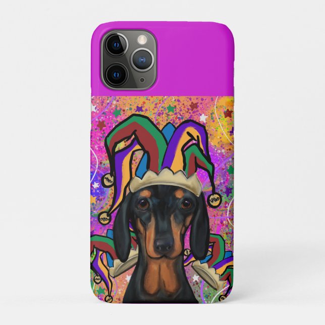 Capa Para iPhone 11 Pro Dachshund (Verso)