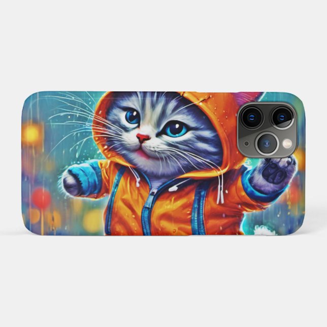 Capa Para iPhone 11 Pro Dança de Gato Rainha (Verso (horizontal))