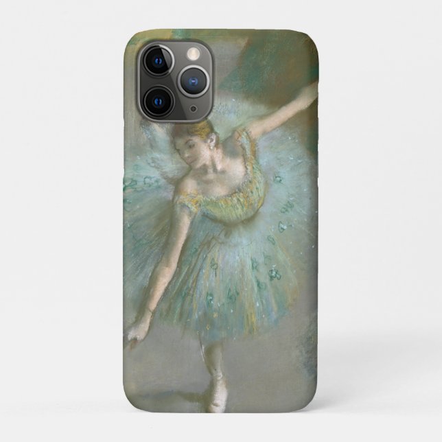 Capa Para iPhone 11 Pro Dançarina em Green Edgar Degas (Verso)