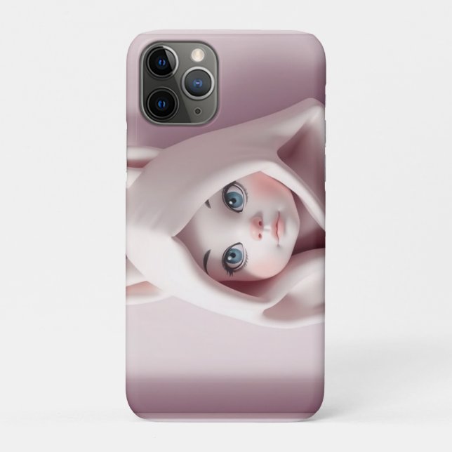 Capa Para iPhone 11 Pro „Das Mädchen im Zaubermantel“ (Verso)