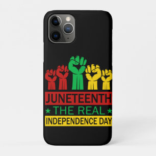 Capa Para iPhone 11 Pro Décima Sétima Palavra de Arte Pan Africa Cores